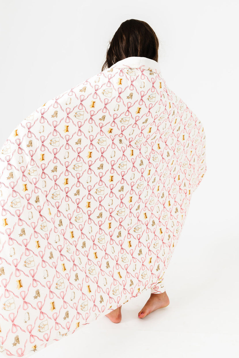 Let Us Adore Him Blanket Bamboo