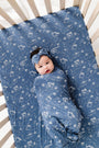 Let Your Light Shine Fireflies Bedsheet Bamboo