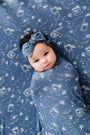 Let Your Light Shine Fireflies Headband Bamboo