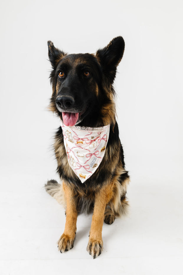 Let Us Adore Him Pet Bandana Bamboo