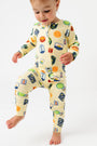 Be the Light Badges PJ Footless Onesie Cotton
