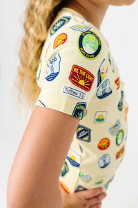 Be the Light Badges PJ Short Sleeve Set Cotton