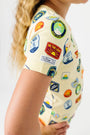 Be the Light Badges PJ Short Sleeve Set Cotton