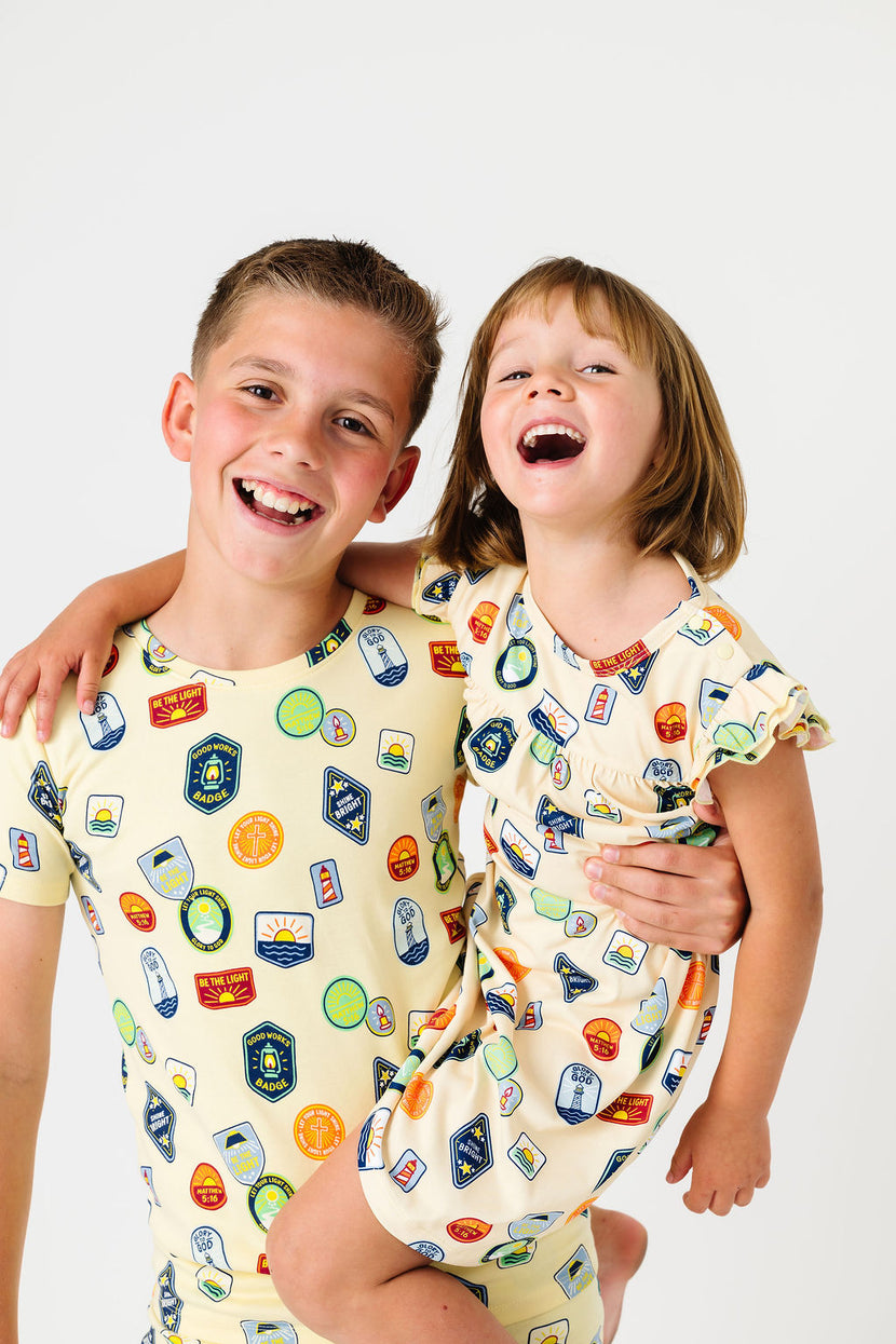 Be the Light Badges PJ Girls Nightgown Polyester