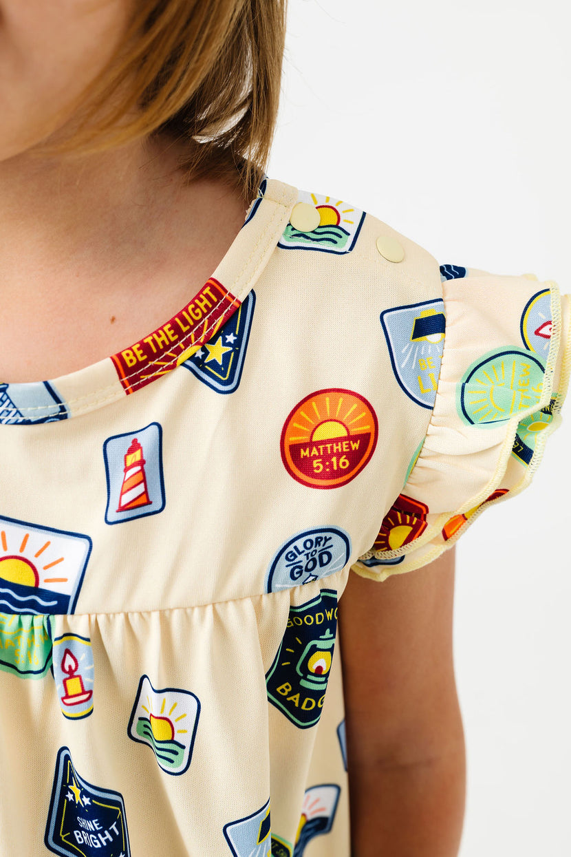 Be the Light Badges PJ Girls Nightgown Polyester