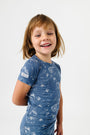 Let Your Light Shine Fireflies PJ Short Sleeve Set Bamboo