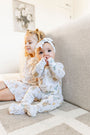 New Birth PJ Footed Onesie Bamboo