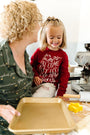 Kids Let Us Adore Him T-Shirt Cotton | Long Sleeve