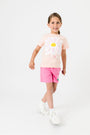 Kids Rejoice in the Lord Floral T-Shirt Cotton | Short Sleeve