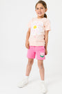 Kids Rejoice in the Lord Floral Shorts