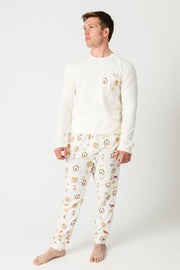 Away in a Manger Men's PJ Set Cotton
