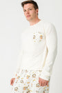 Away in a Manger Men's PJ Set Cotton
