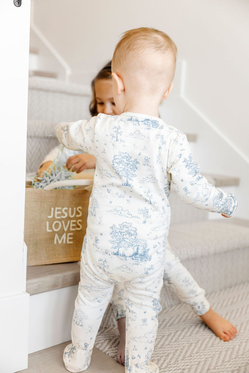 The Empty Tomb PJ Footed Onesie Cotton