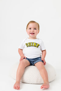Baby Shine Bright Bodysuit Cotton | Short Sleeve