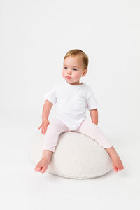 Baby Shine Prayer Pocket Heavenly Pink Leggings