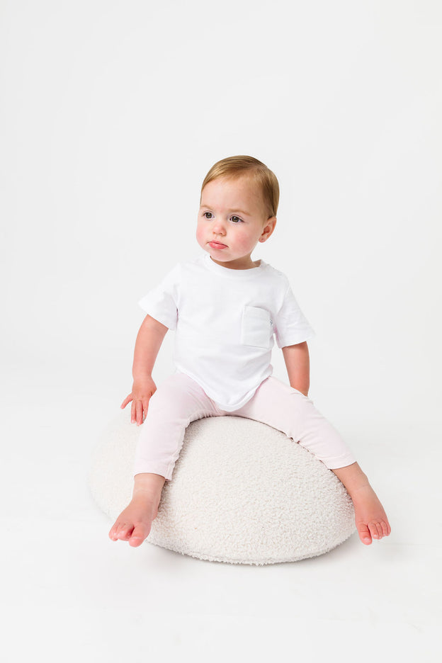 Baby Shine Prayer Pocket Heavenly Pink Leggings