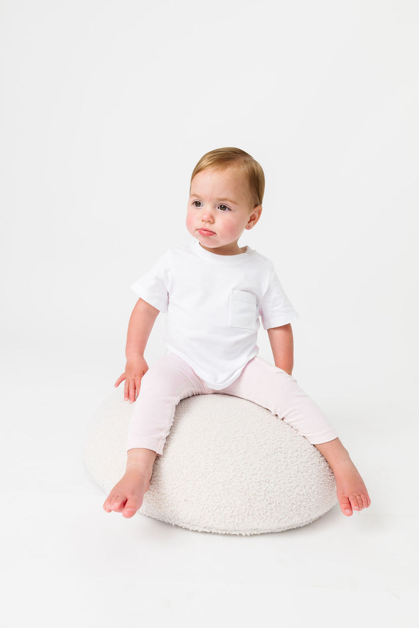 Baby Shine Prayer Pocket Heavenly Pink Leggings