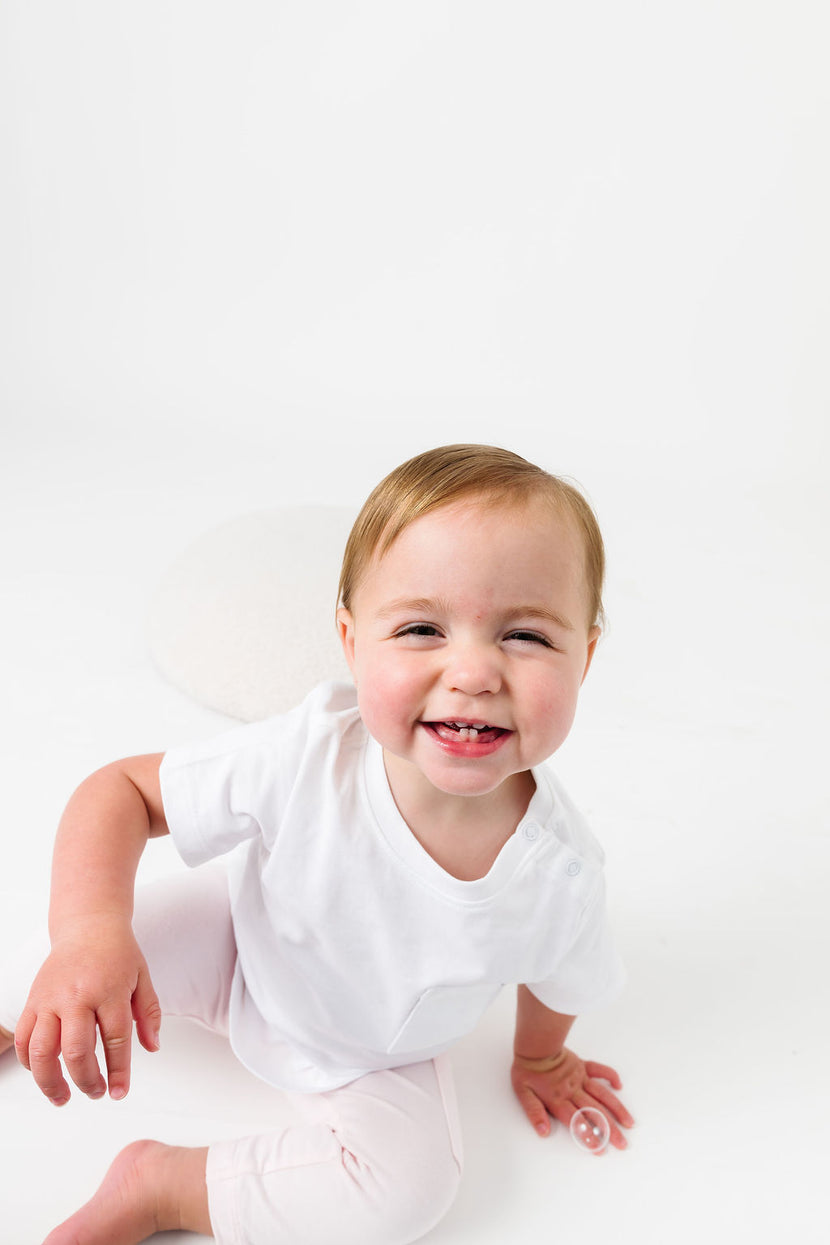 Baby Shine Prayer Pocket Heavenly Pink Leggings