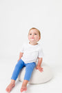 Baby Shine Prayer Pocket Ultramarine Leggings