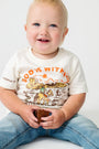 Baby God is With You T-Shirt Cotton | Short Sleeve