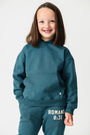 God's Got My Back Teal Fleece Hoodie