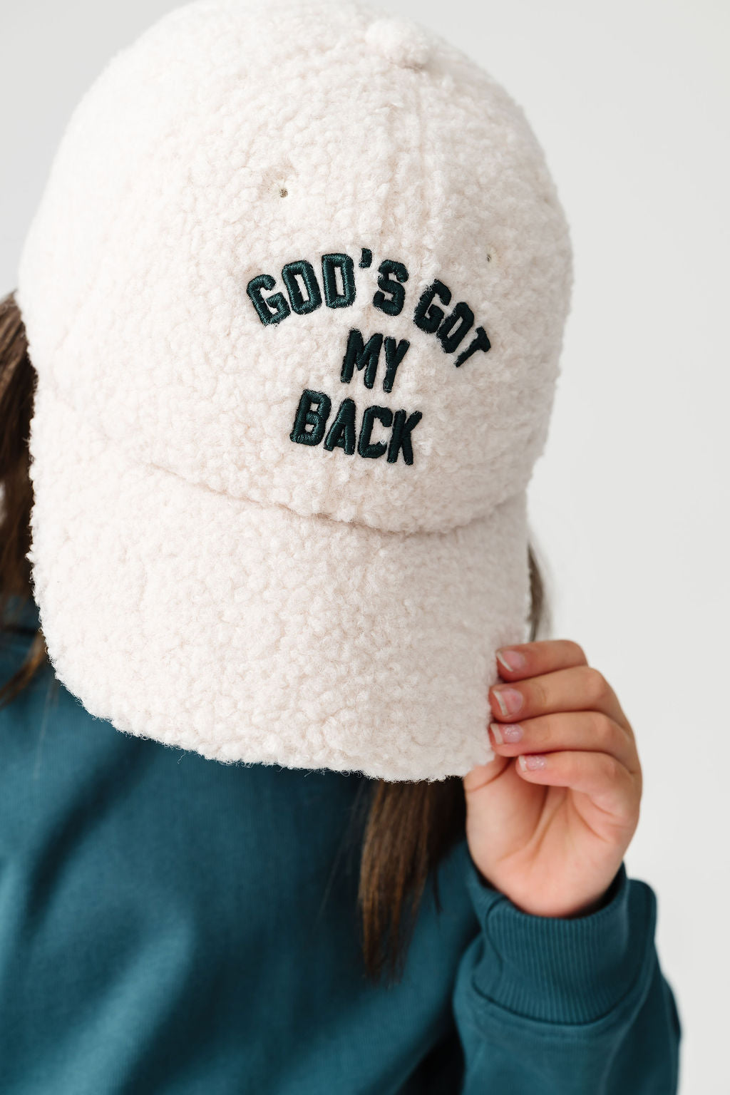 Gods Got My Back Sherpa Baseball Cap
