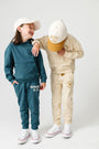 God's Got My Back Teal Fleece Jogger