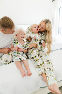 He Is Risen Women's PJ Notch Collar Set Cotton