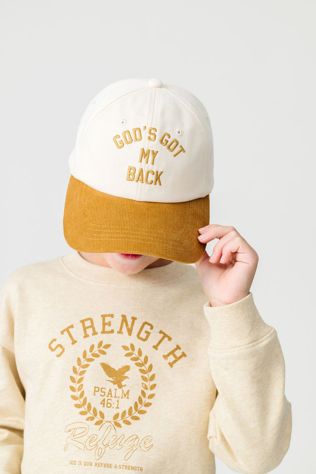 God's Got My Back Twill Baseball Cap