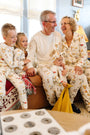 Away in a Manger Womens Notch Collar PJ Set Cotton