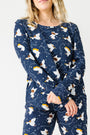 Heaven & Nature Sing PJ Womens Long Sleeve Jogger Set Cotton