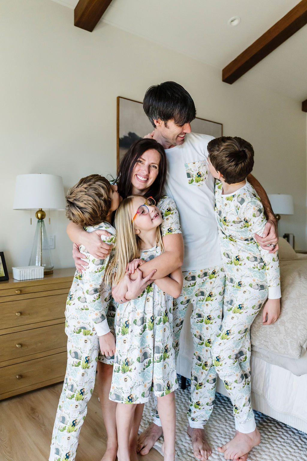 He Is Risen Women's PJ Nightgown Cotton