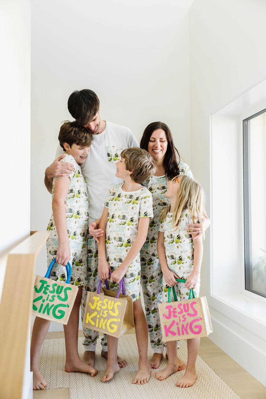 He Is Risen PJ Long Sleeve Set Cotton