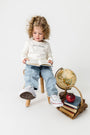 Baby Fear Not Floral T-Shirt Cotton | Long Sleeve