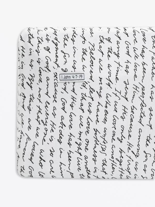 Love One Another Bedsheet Cotton