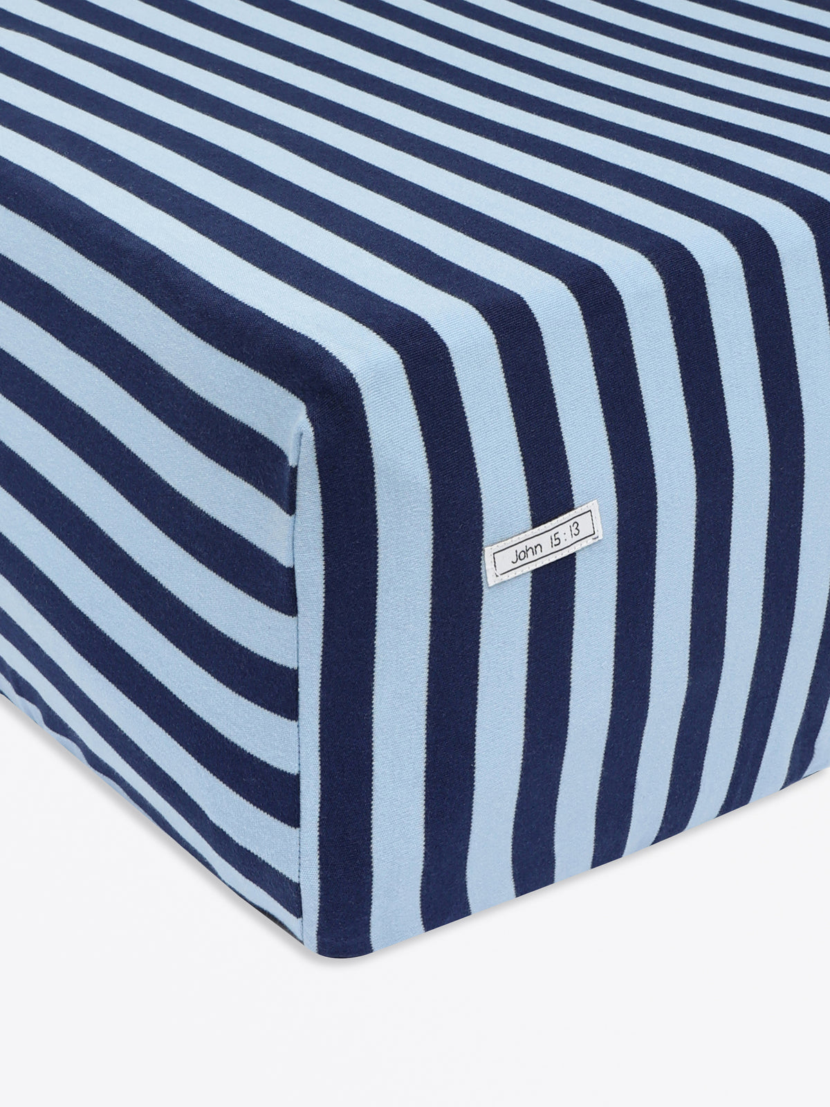 No Greater Love Blue Bedsheet Cotton