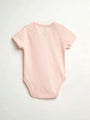 Baby Pink Prayer Pocket Bodysuit | Short Sleeve