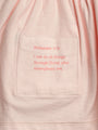 Baby Pink Prayer Pocket Twirl Dress Bodysuit | Short Sleeve