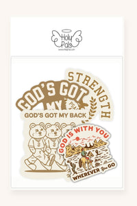 Strength Stickers - 4 Pack
