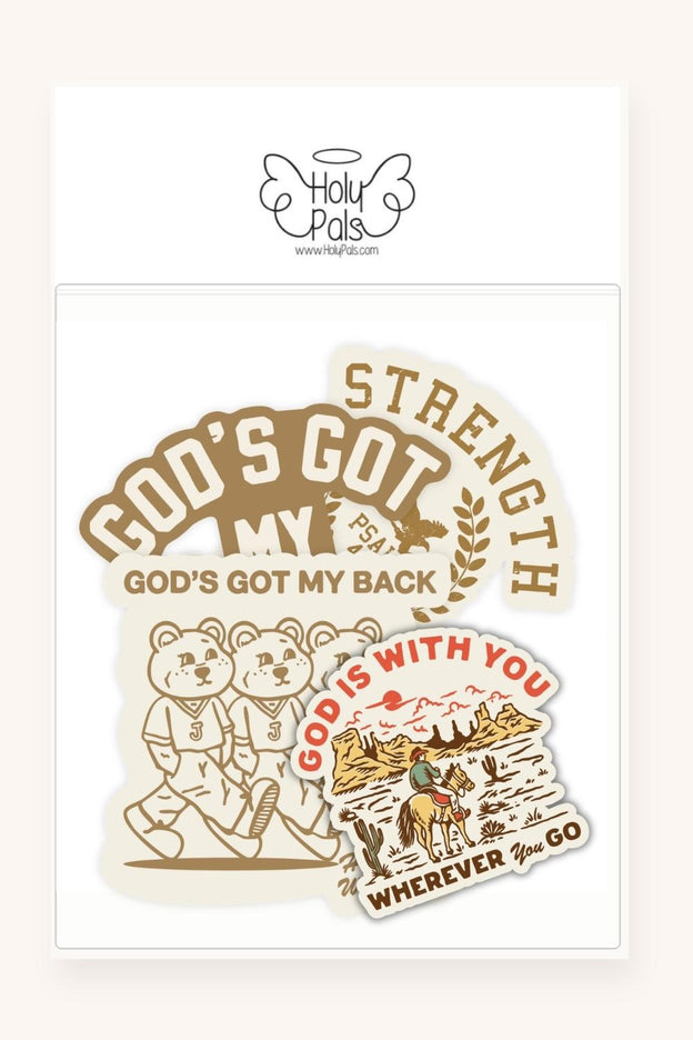 Strength Stickers - 4 Pack
