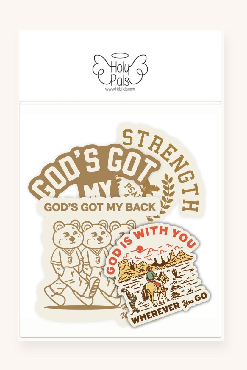 Strength Stickers - 4 Pack
