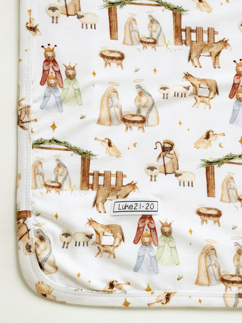 The First Noel Swaddle Bamboo