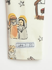 Away in a Manger Twirl Dress Cotton