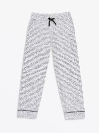 Love One Another Womens PJ Notch Collar Set Cotton