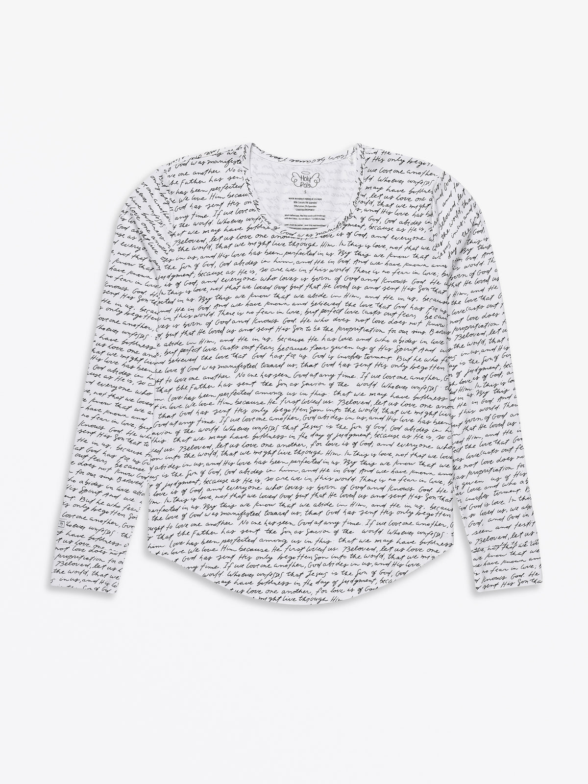 Love One Another Womens PJ Jogger Set Cotton