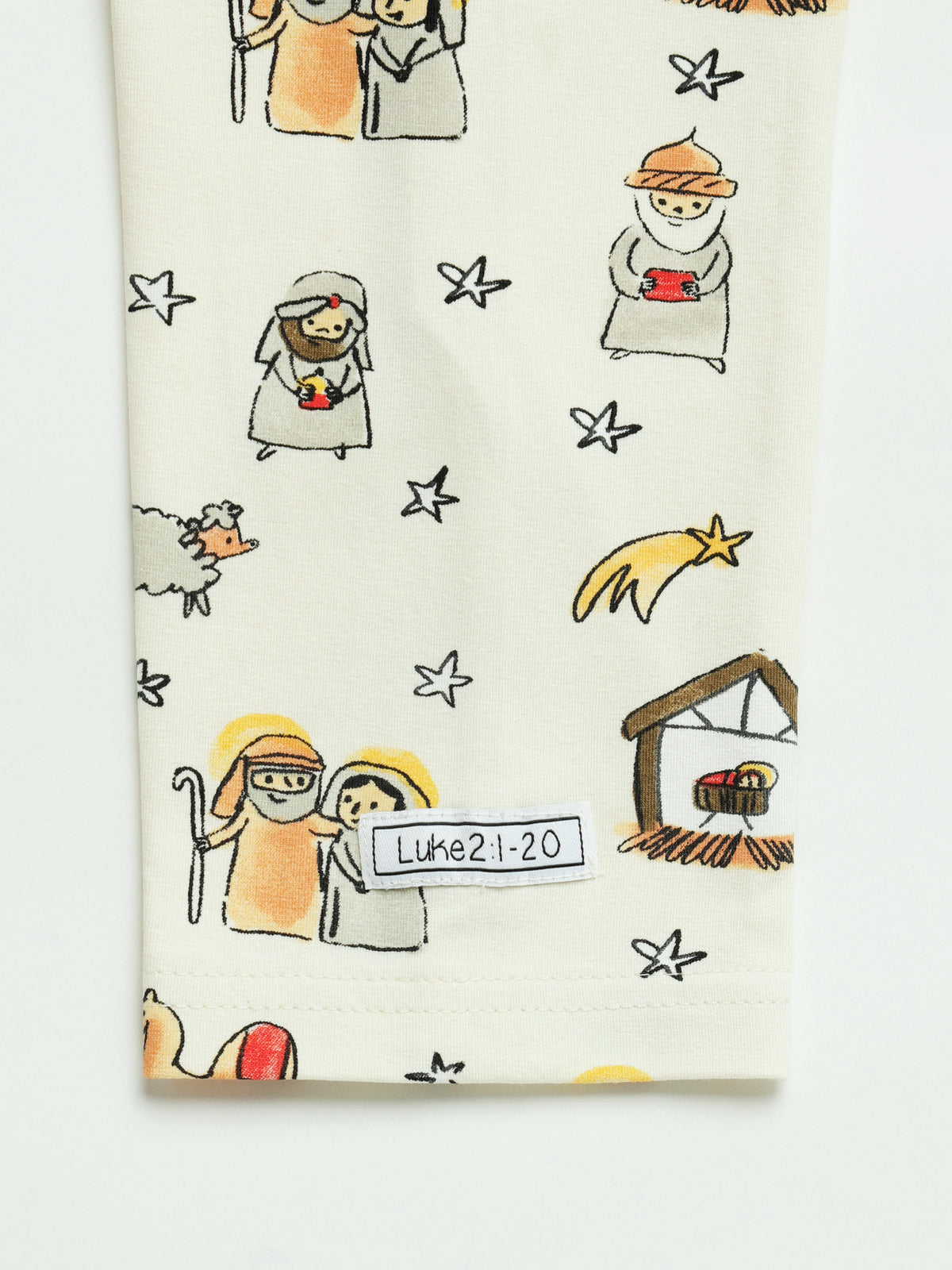 Away in a Manger Womens PJ Nightgown Cotton