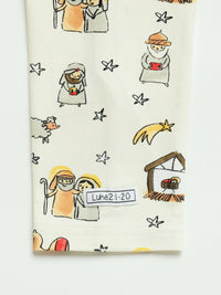 Away in a Manger Womens PJ Nightgown Cotton