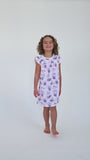Armor of God Pink PJ Girls Nightgown Polyester