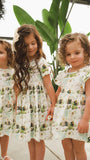 He Is Risen Twirl Dress Bodysuit Cotton | Short Sleeve