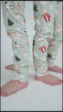 Gingerbread Jesus PJ Long Sleeve Set Cotton